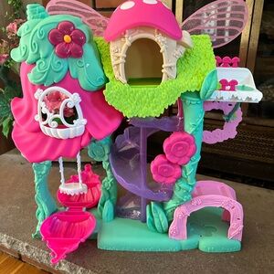 Enchanted Fairy Treehouse Playset - Pink and Green